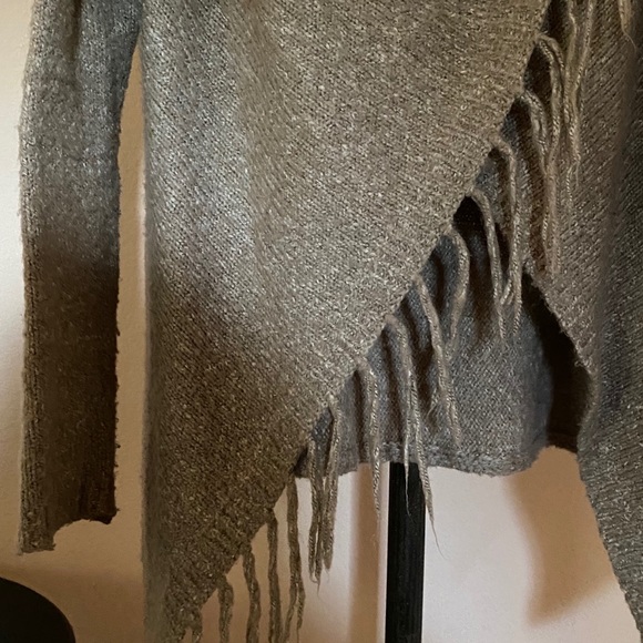 Lovestich Camel Speckled Knit Cardigan Sweater M - Picture 7 of 16